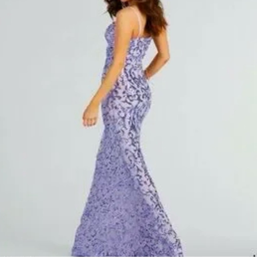 Windsor Lavender Sequin Maxi Dress - Picture 5 of 9